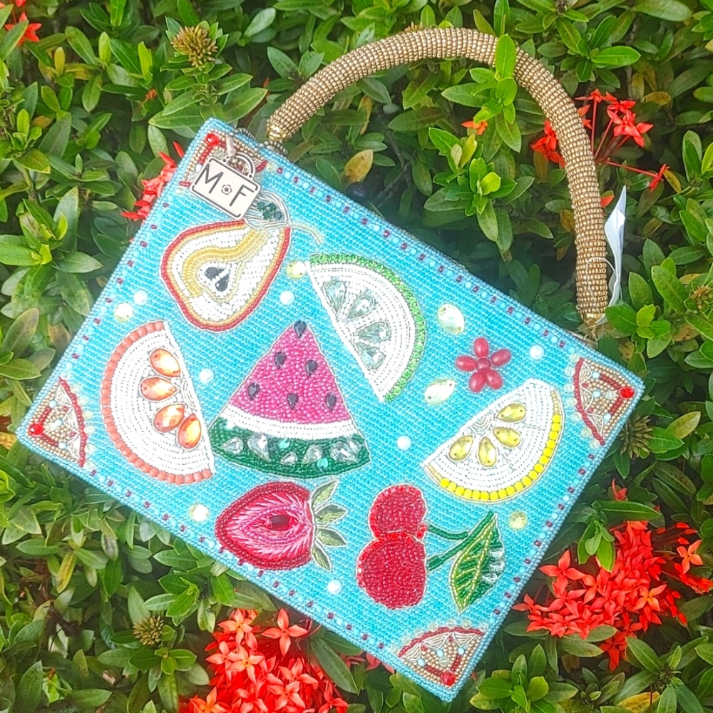Mary frances fruity handbag
